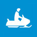 Snowmobiling Icon
