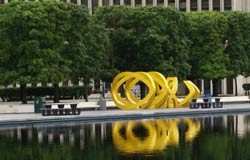 Sculpture In Empire State Plaza