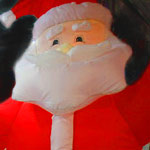 Inflatable Santa Lawn Ornament