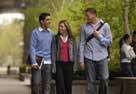 Students at the University at Albany campus