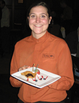 Waitress at Tosca