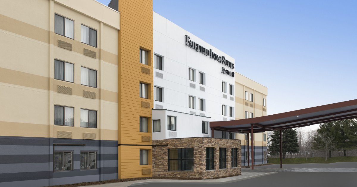 exterior of fairfield inn and suites