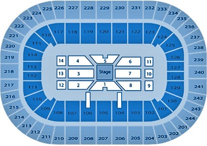 Seating Chart Glens Falls Civic Center